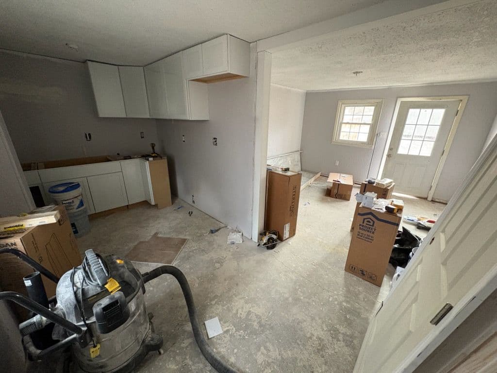 Gallery photos for Comprehensive Rental Remodel Underway: Image #2